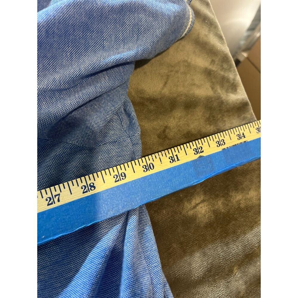 Men's Chaps Size 4XB 4TG Baby Blue Polo Short Sleeve‎ Shirt - Picture 5 of 6